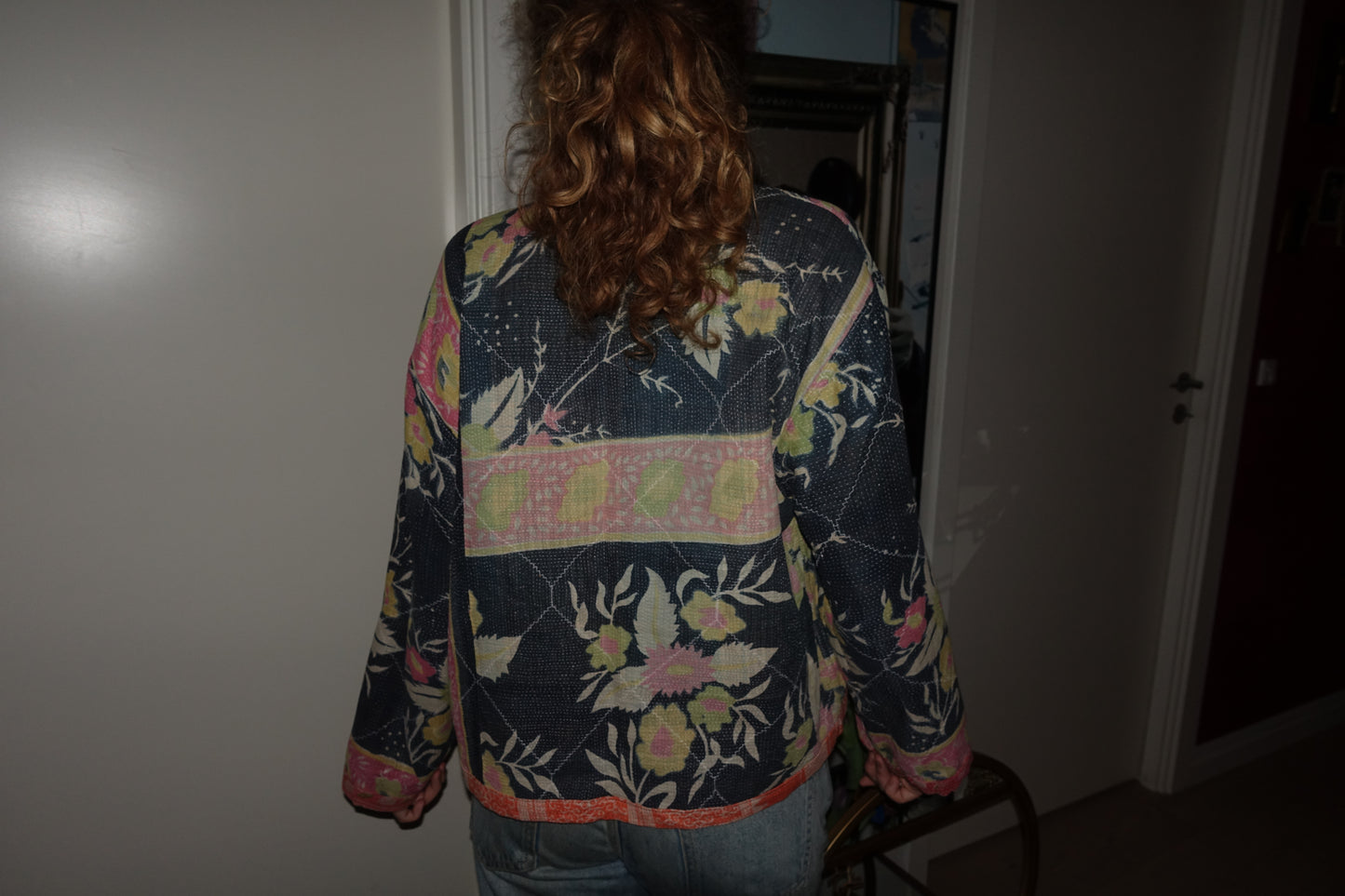 Kantha Quilted Reversible Jacket