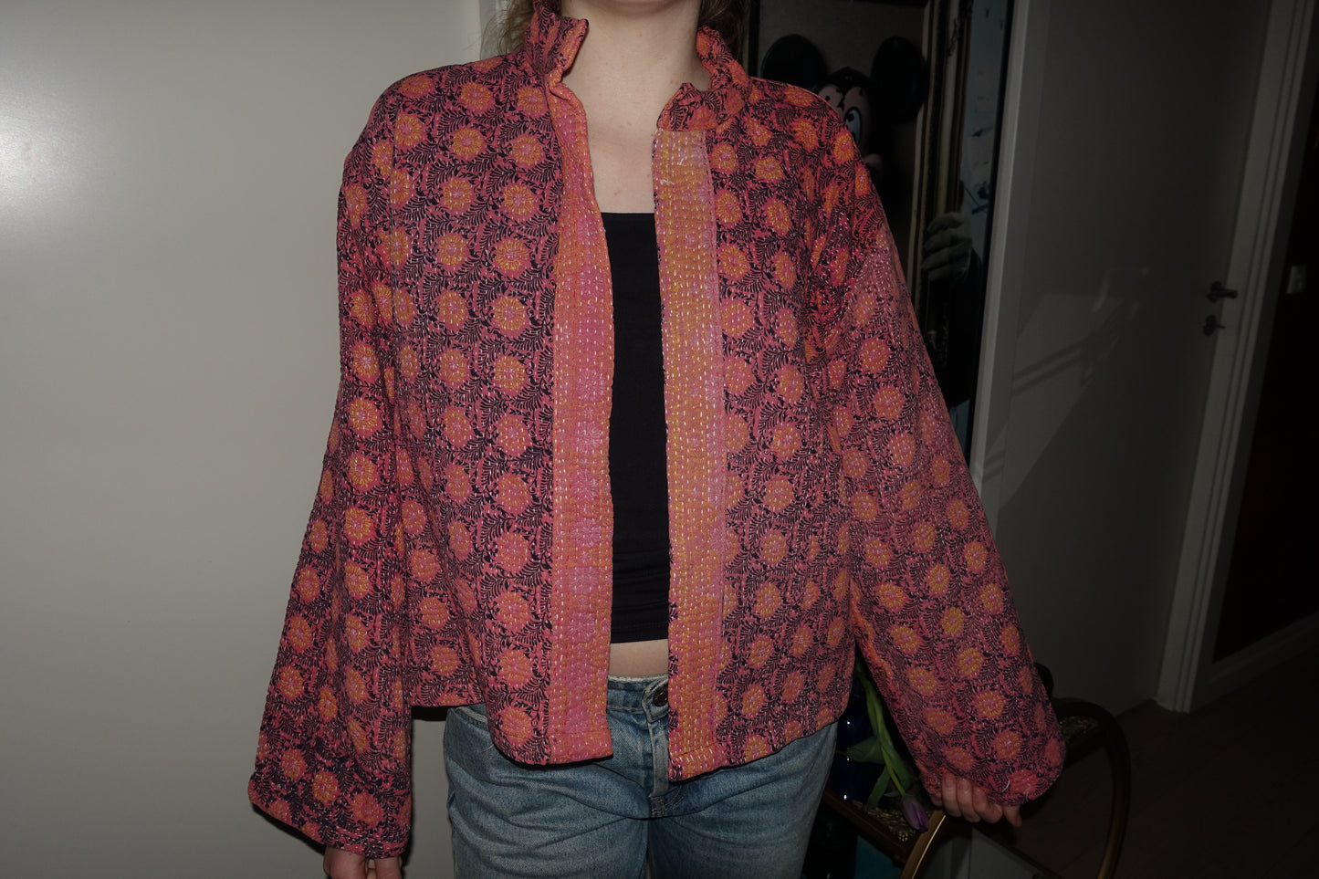 Kantha Quilted Reversible Jacket