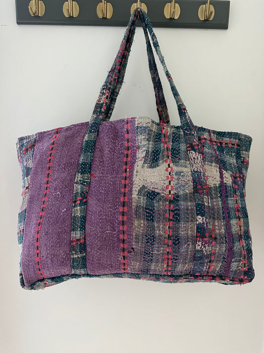 Kantha Tote Bag