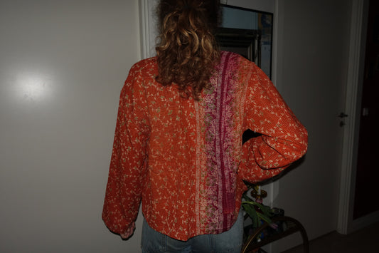 Kantha Quilted Reversible Jacket