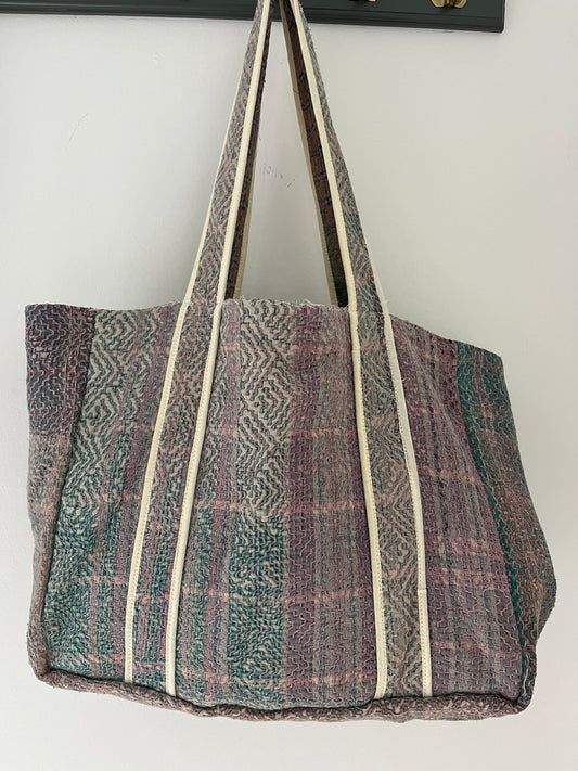 Kantha Tote Bag