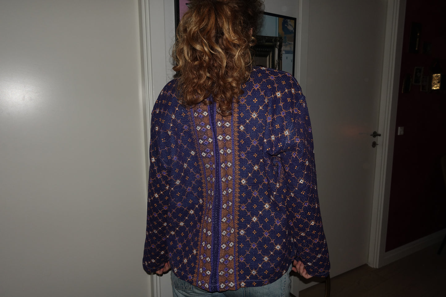 Kantha Quilted Reversible Jacket