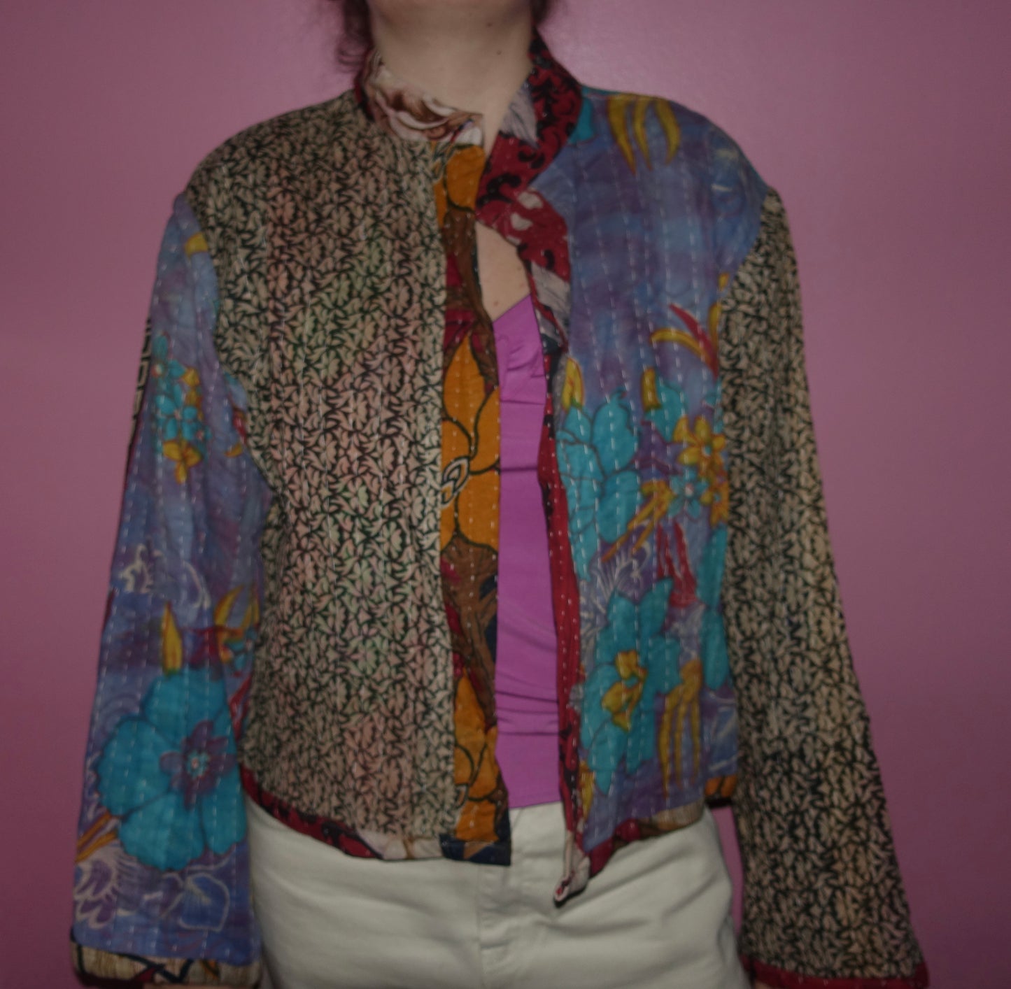 New Kantha Reversible Jacket