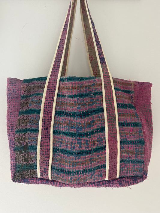 Kantha Tote Bag