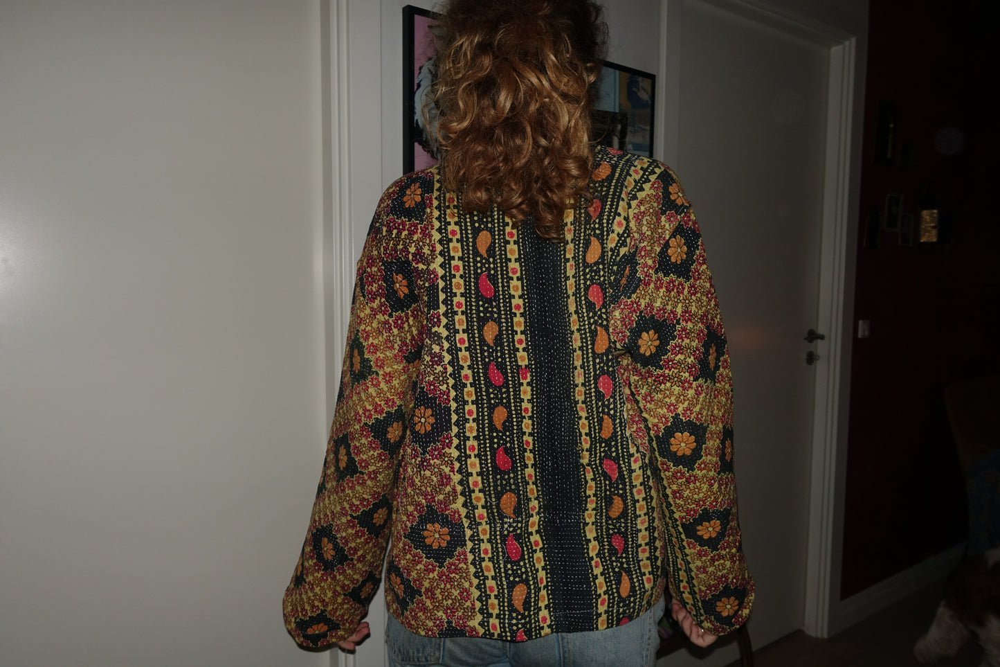 Kantha Quilted Reversible Jacket