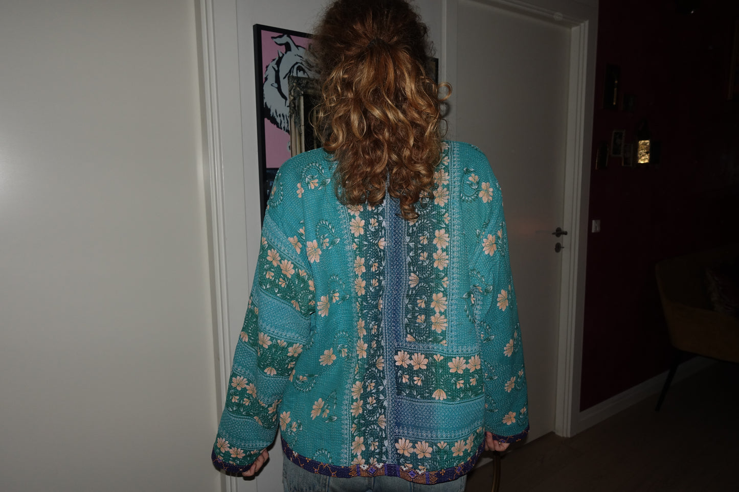 Kantha Quilted Reversible Jacket