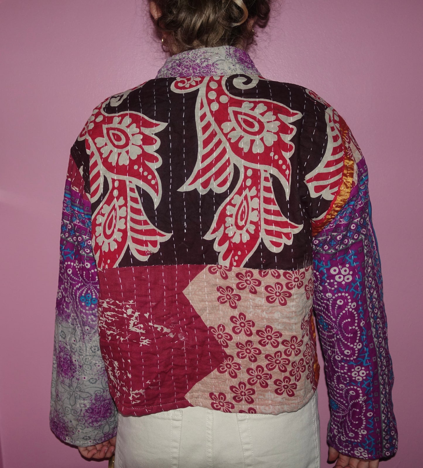 New Kantha Reversible Jacket