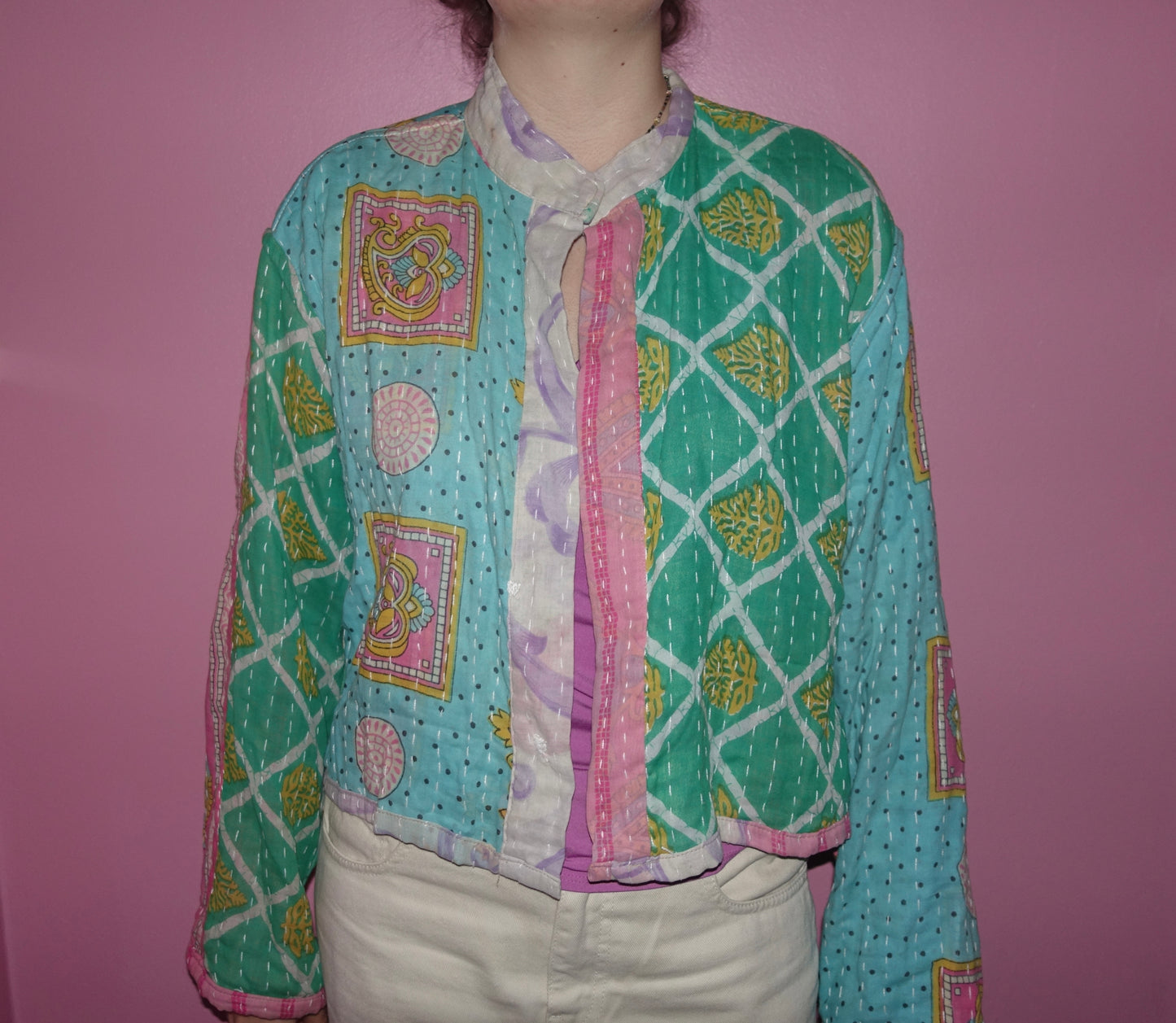 New Kantha Reversible Jacket