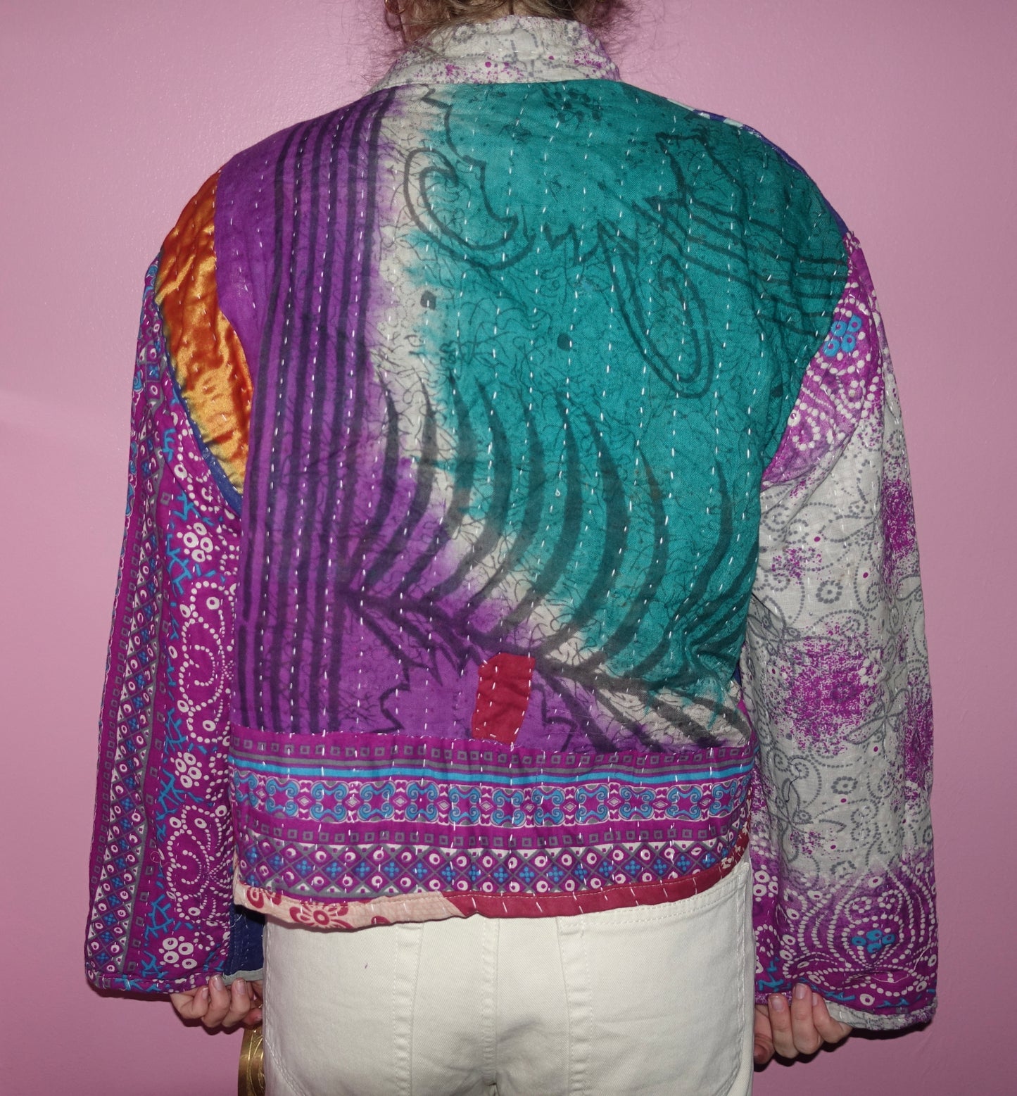 New Kantha Reversible Jacket