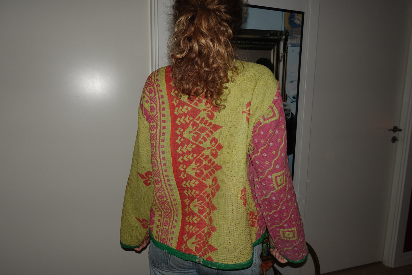 Kantha Quilted Reversible Jacket