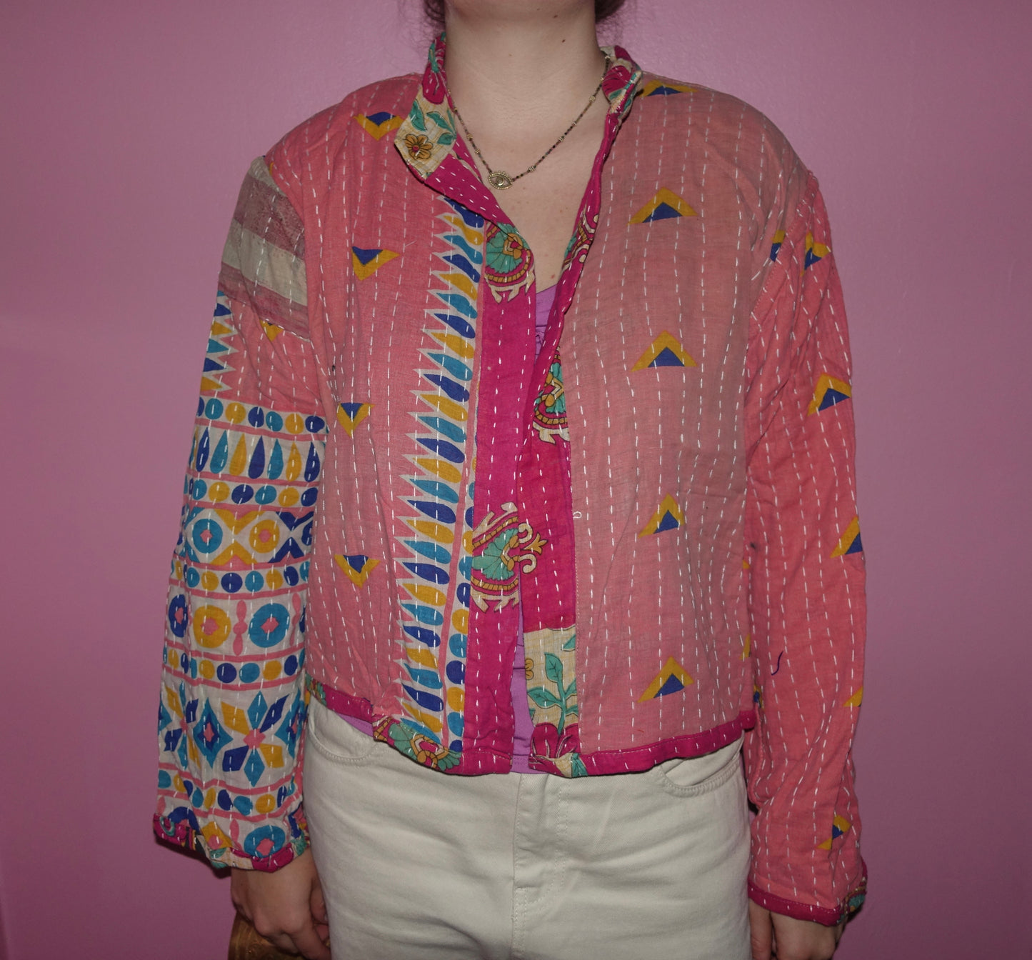 New Kantha Reversible Jacket