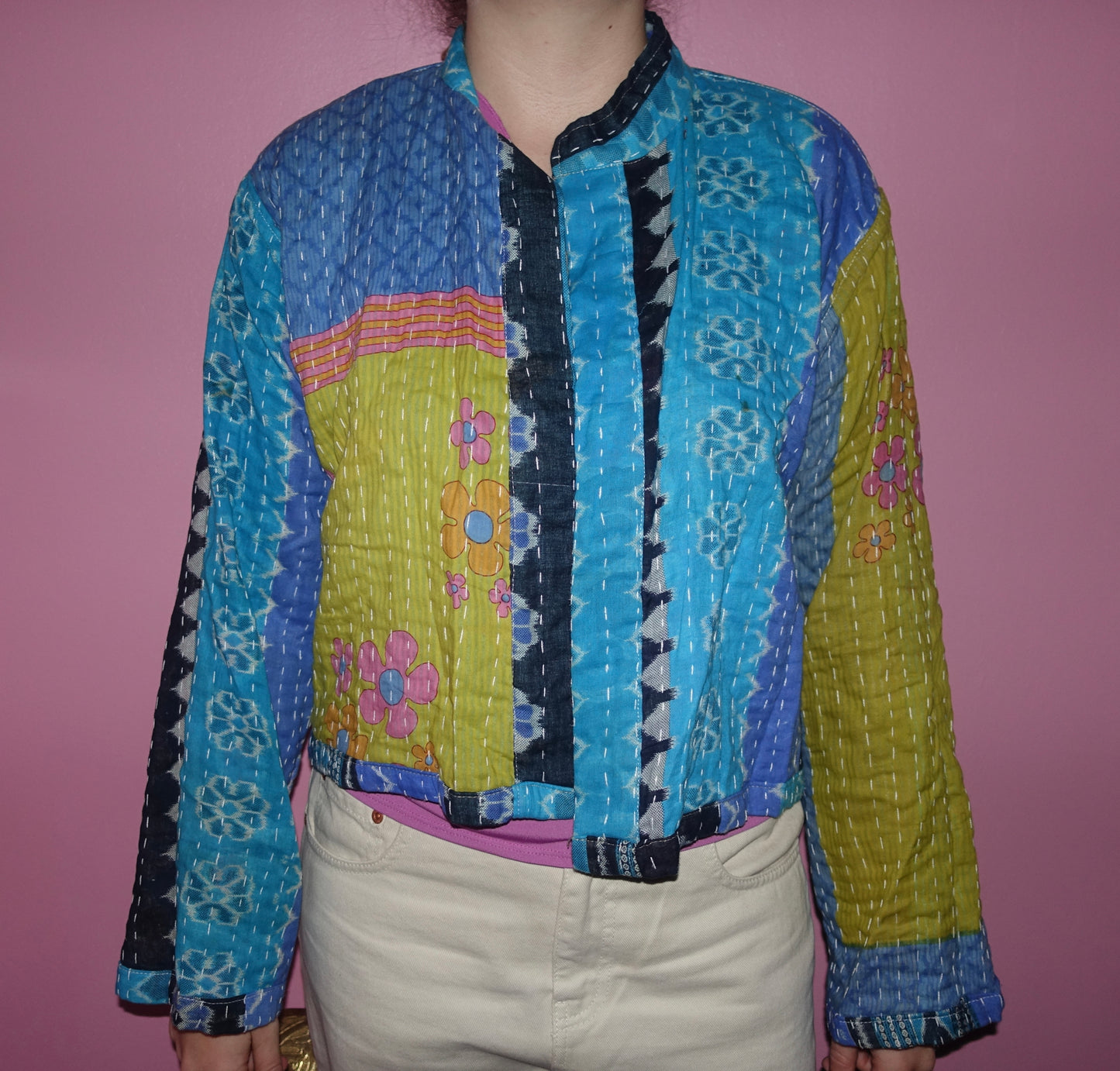 New Kantha Reversible Jacket