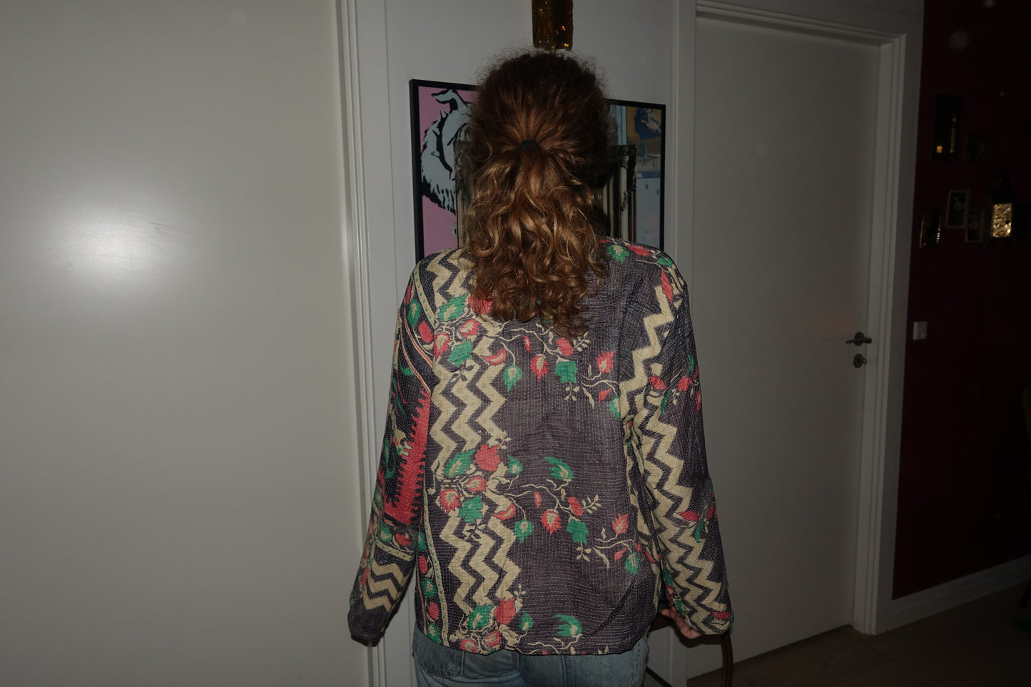 Kantha Quilted Reversible Jacket