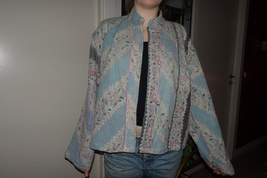 Kantha Quilted Reversible Jacket