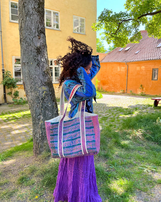 Kantha Tote Bag