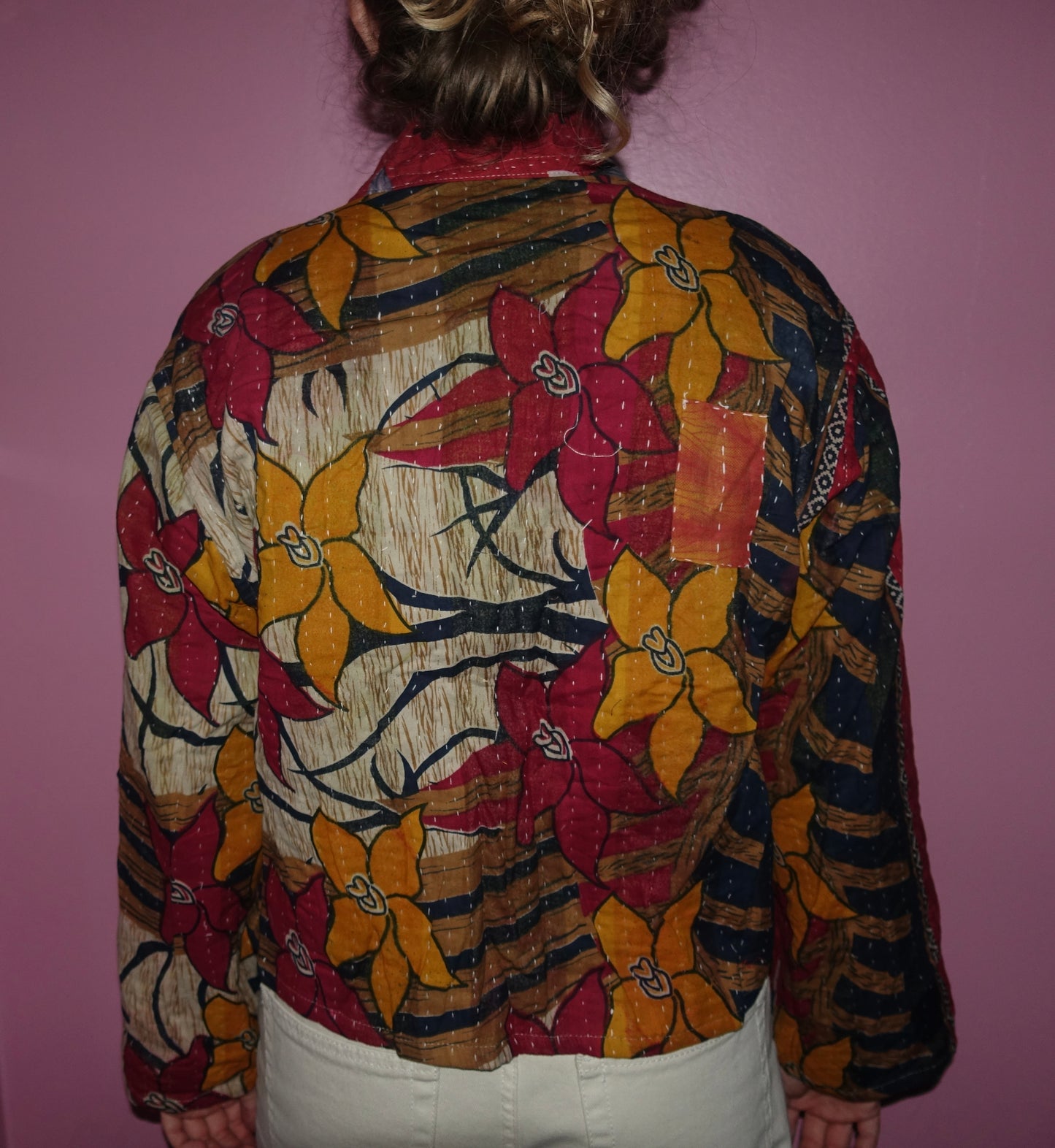 New Kantha Reversible Jacket