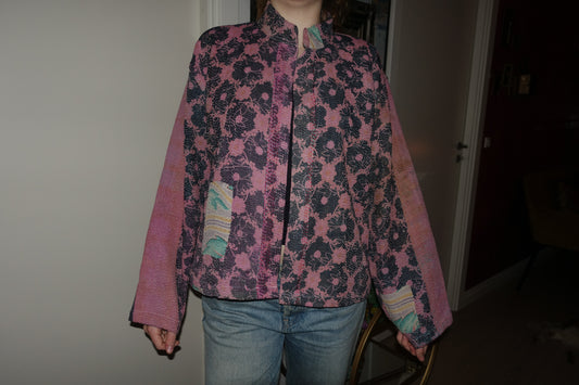 Kantha Quilted Reversible Jacket