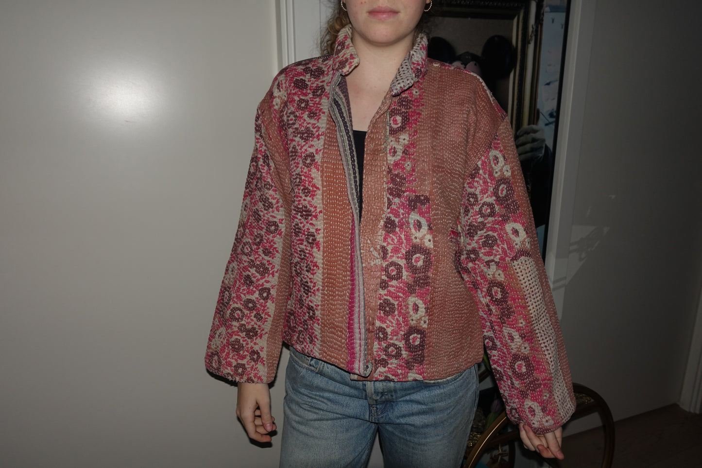 Kantha Quilted Reversible Jacket