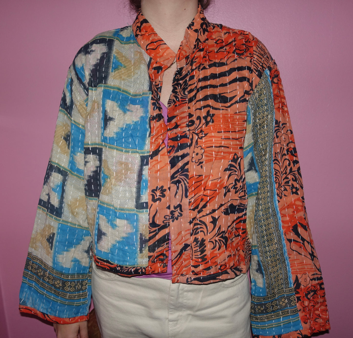 New Kantha Reversible Jacket