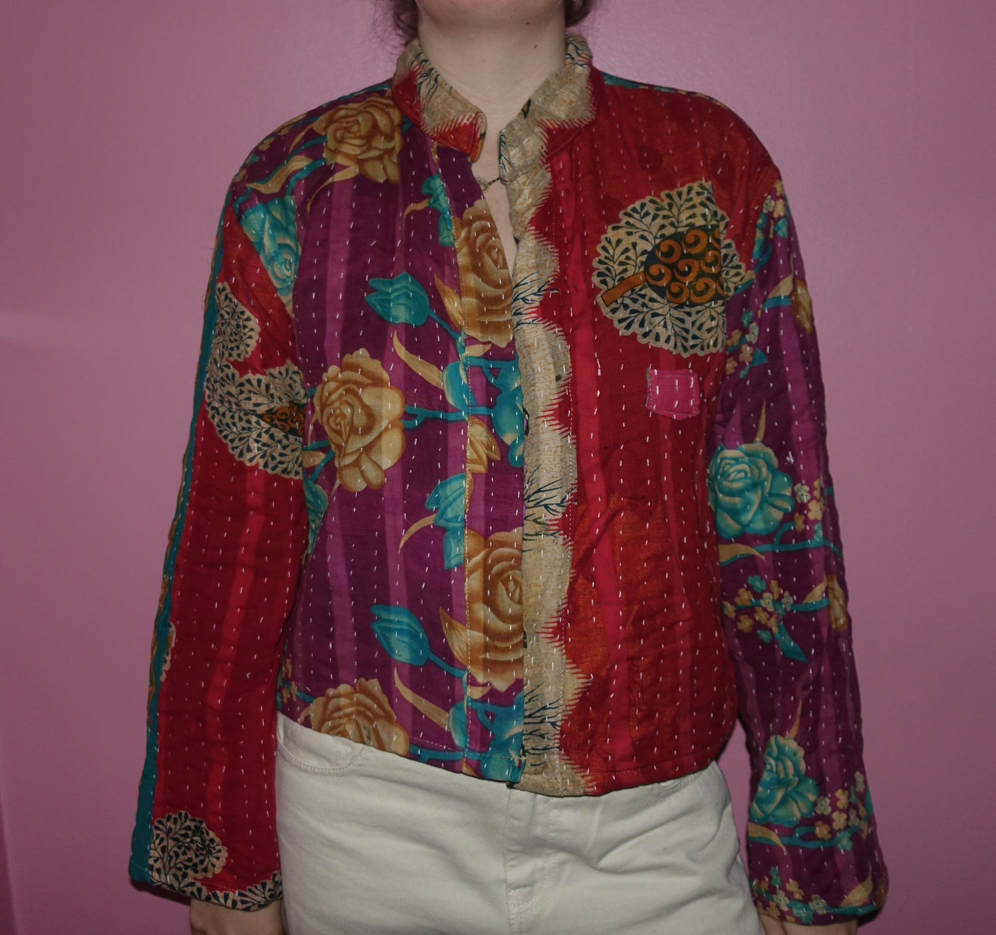 New Kantha Reversible Jacket