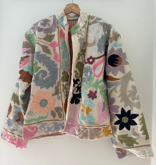 Suzani Hand Embroidered Jacket 05