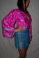 Vintage Sari Beaded Patchwork Bohemian Skirt - Blue (M-L)