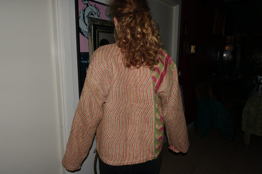 Kantha Quilted Reversible Jacket