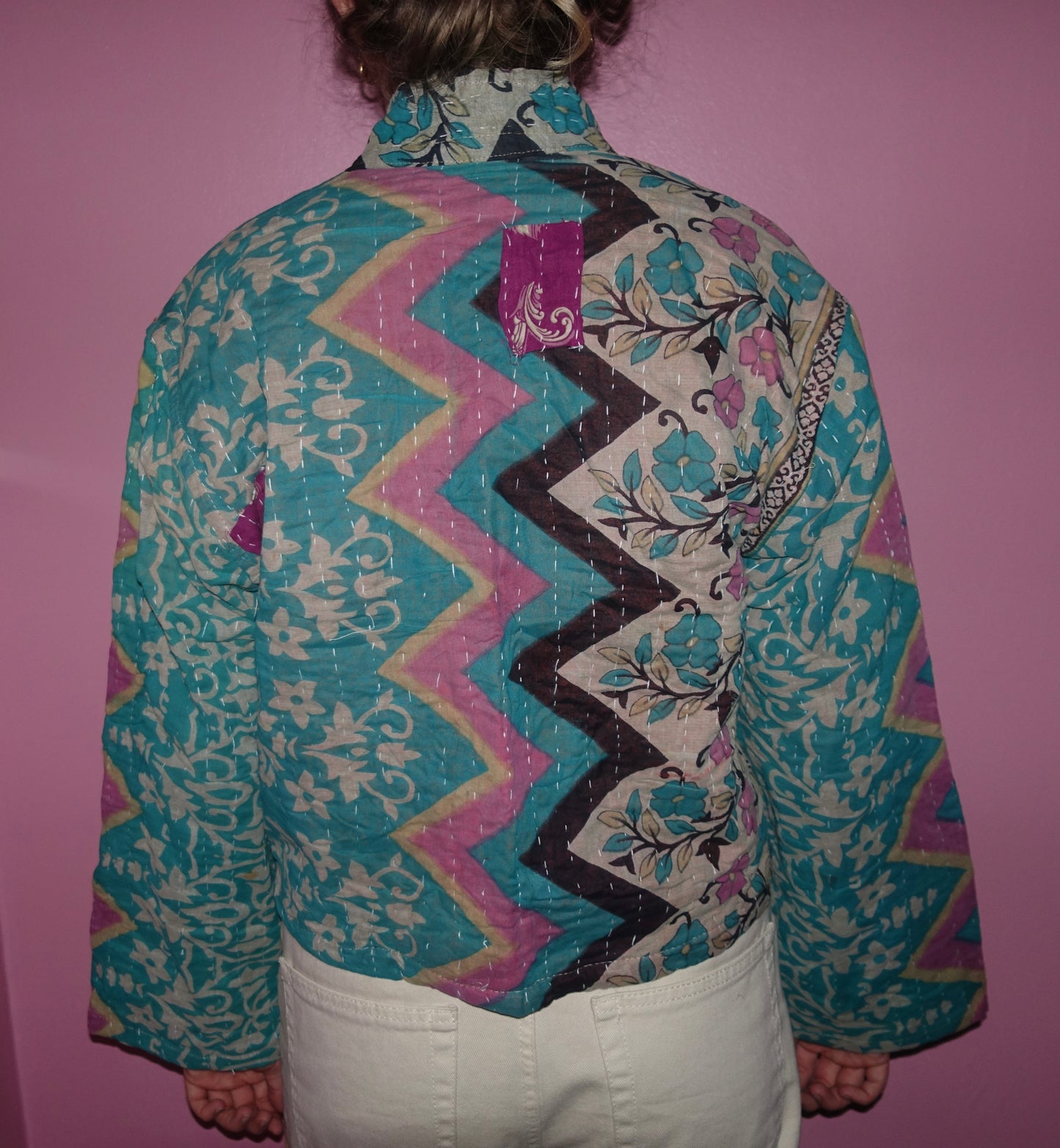 New Kantha Reversible Jacket