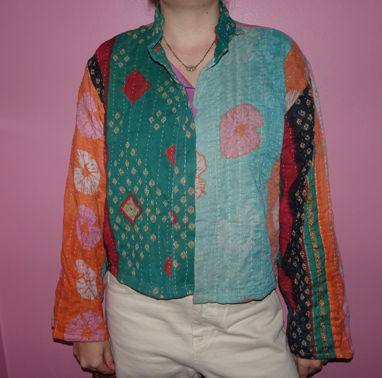 New Kantha Reversible Jacket