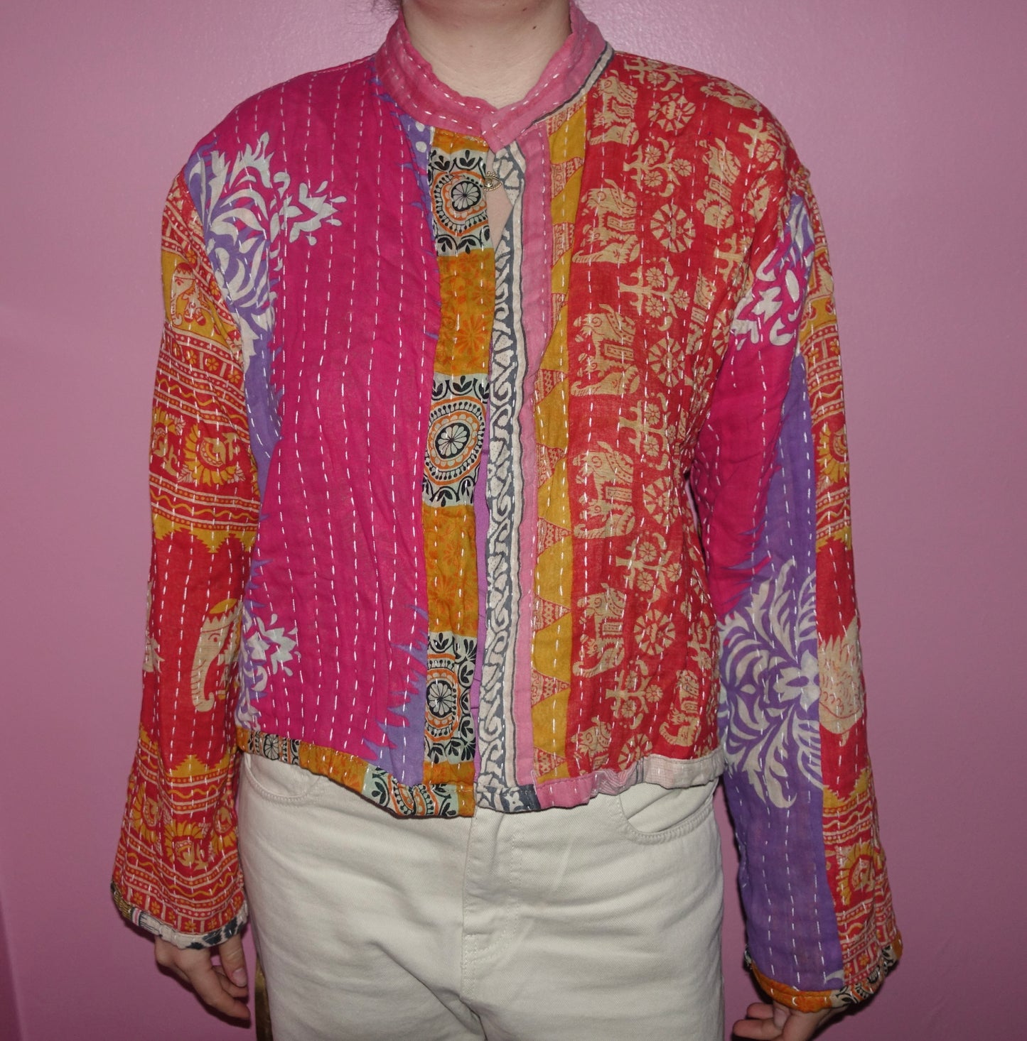 New Kantha Reversible Jacket