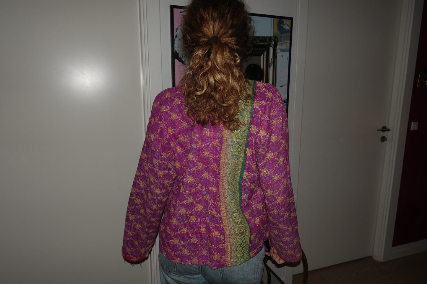 Kantha Quilted Reversible Jacket