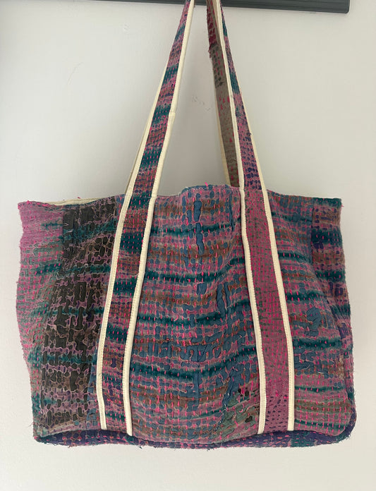 Kantha Tote Bag