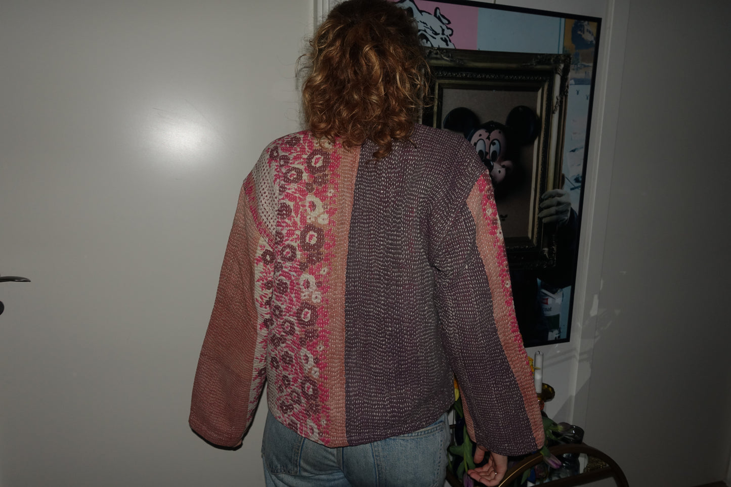 Kantha Quilted Reversible Jacket