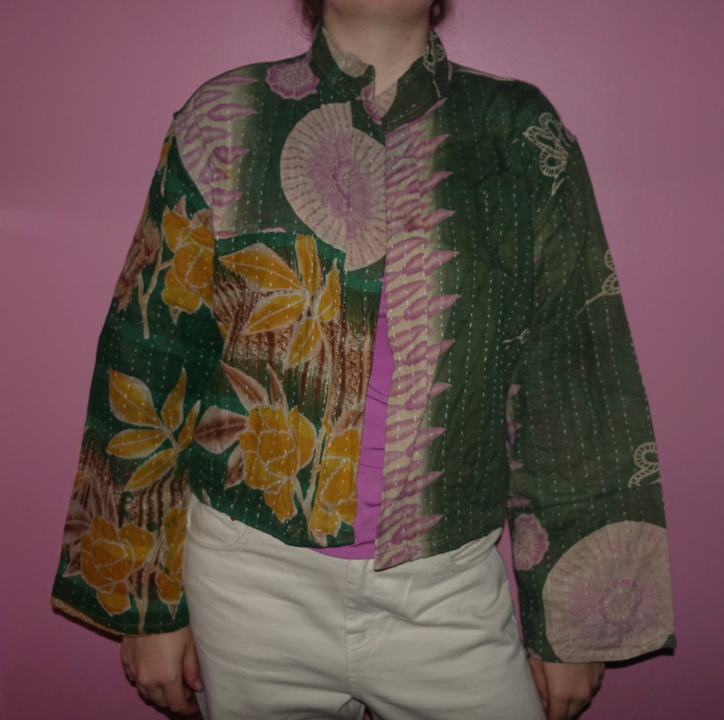 New Kantha Reversible Jacket