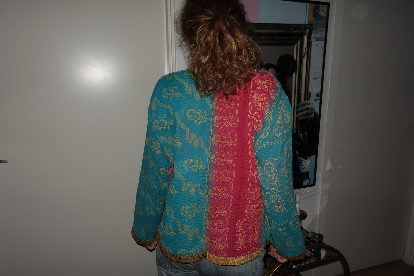 Kantha Quilted Reversible Jacket