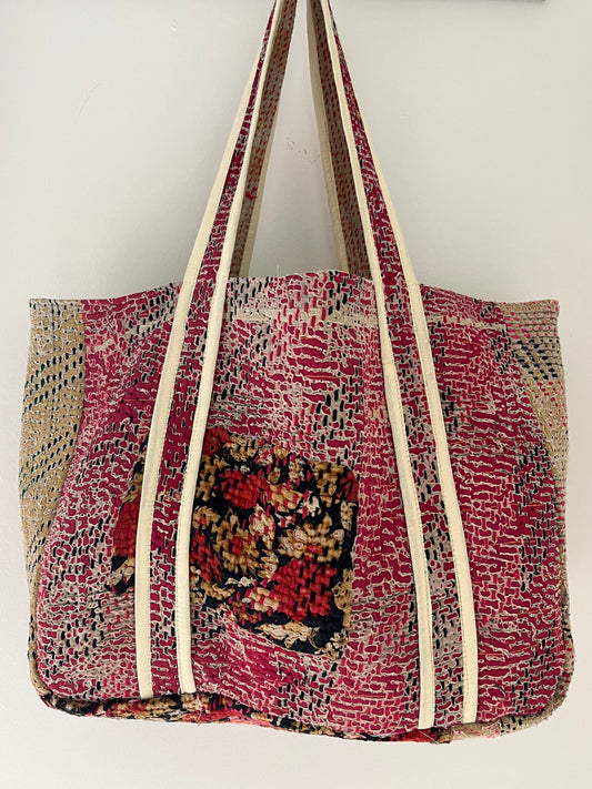 Kantha Tote Bag