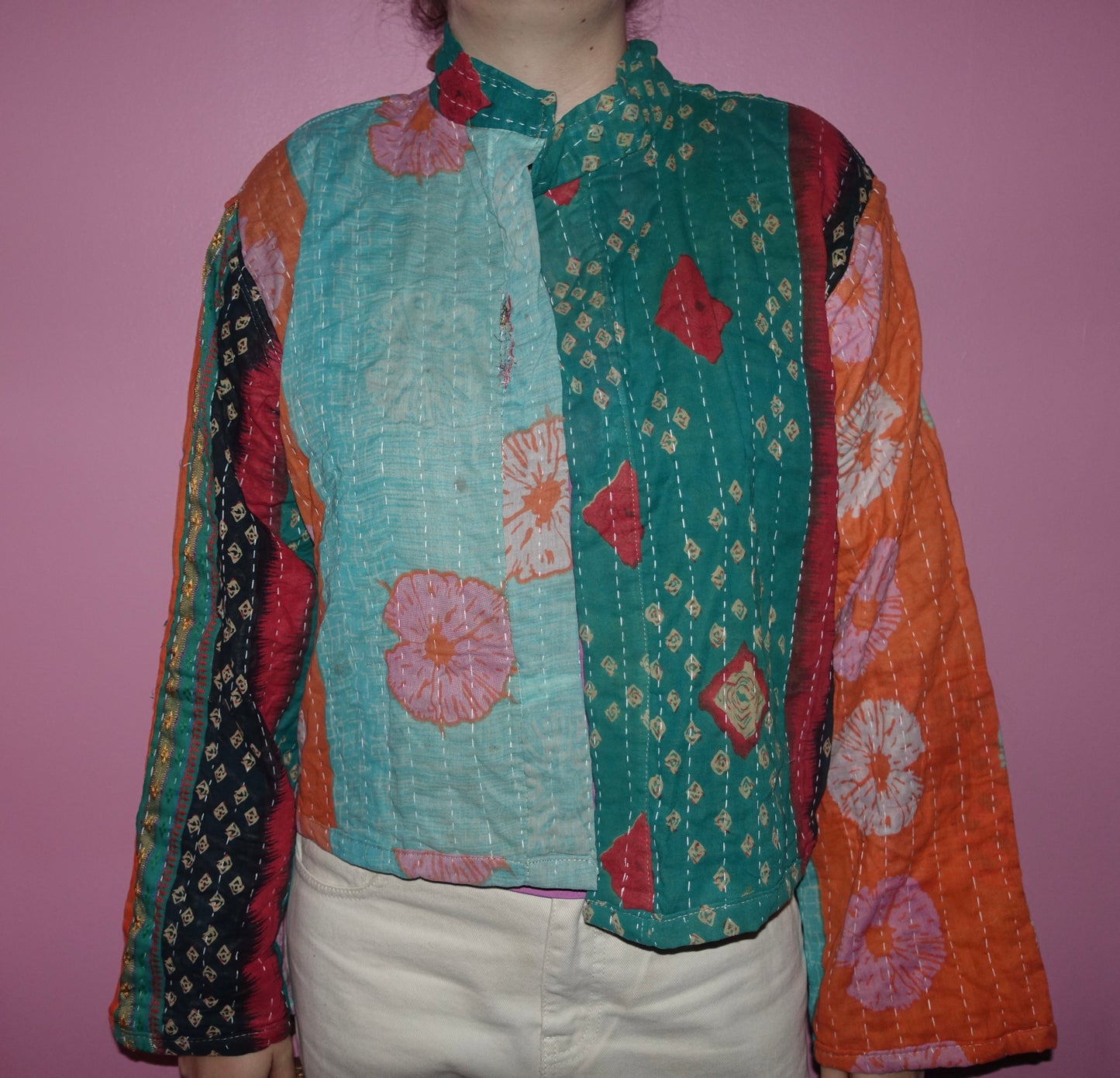 New Kantha Reversible Jacket