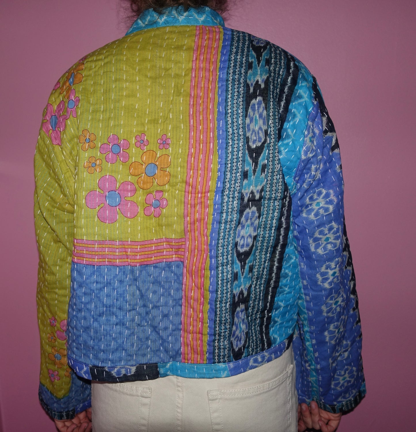 New Kantha Reversible Jacket