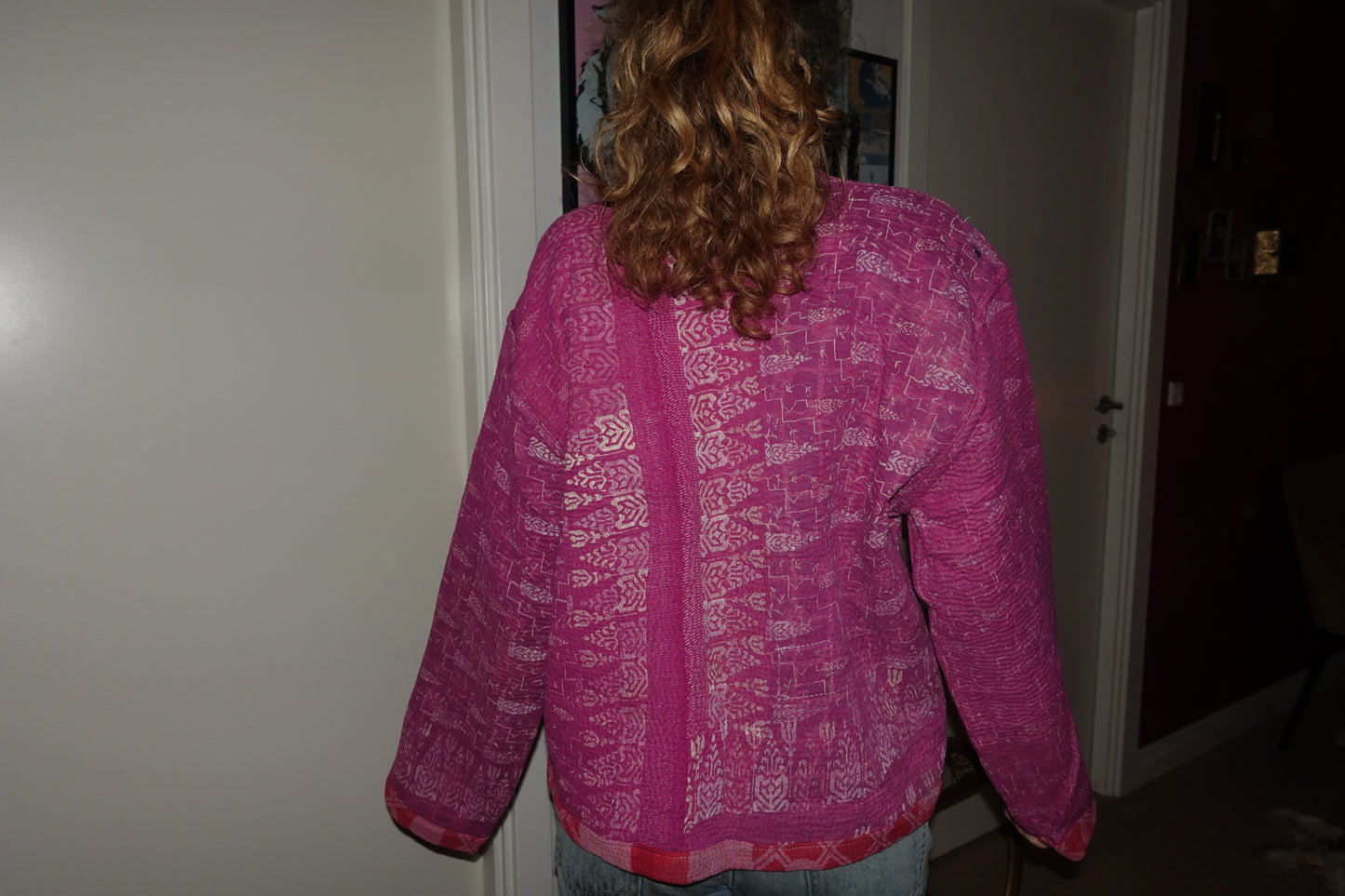 Kantha Quilted Reversible Jacket