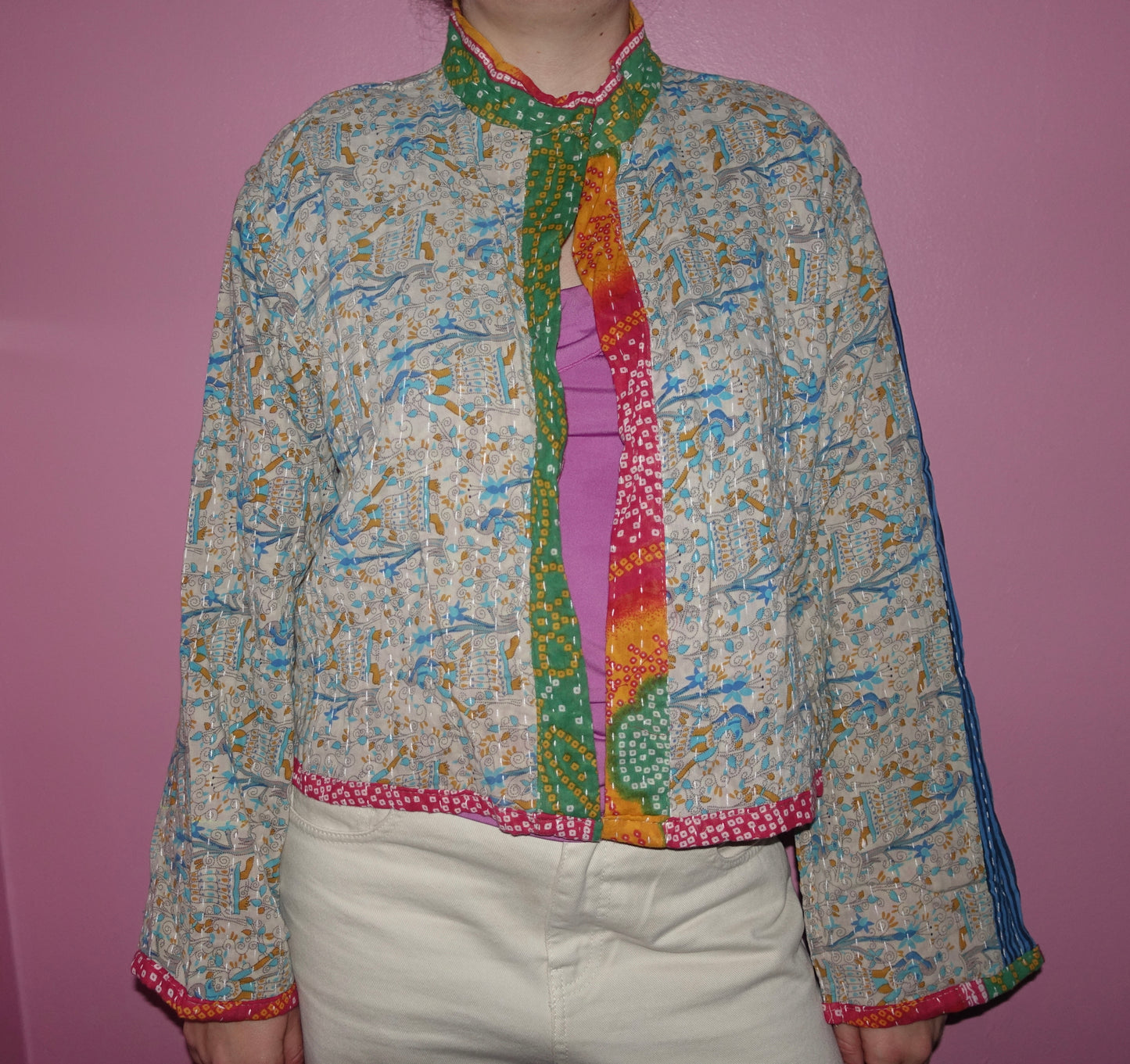 New Kantha Reversible Jacket