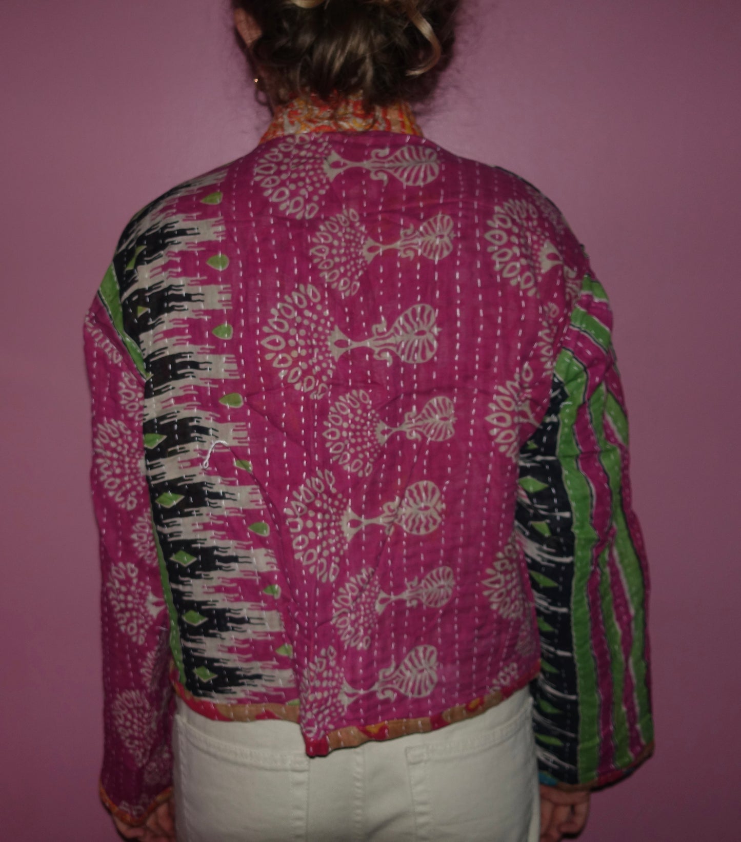 New Kantha Reversible Jacket