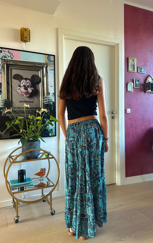 Maxi Skirt Azure