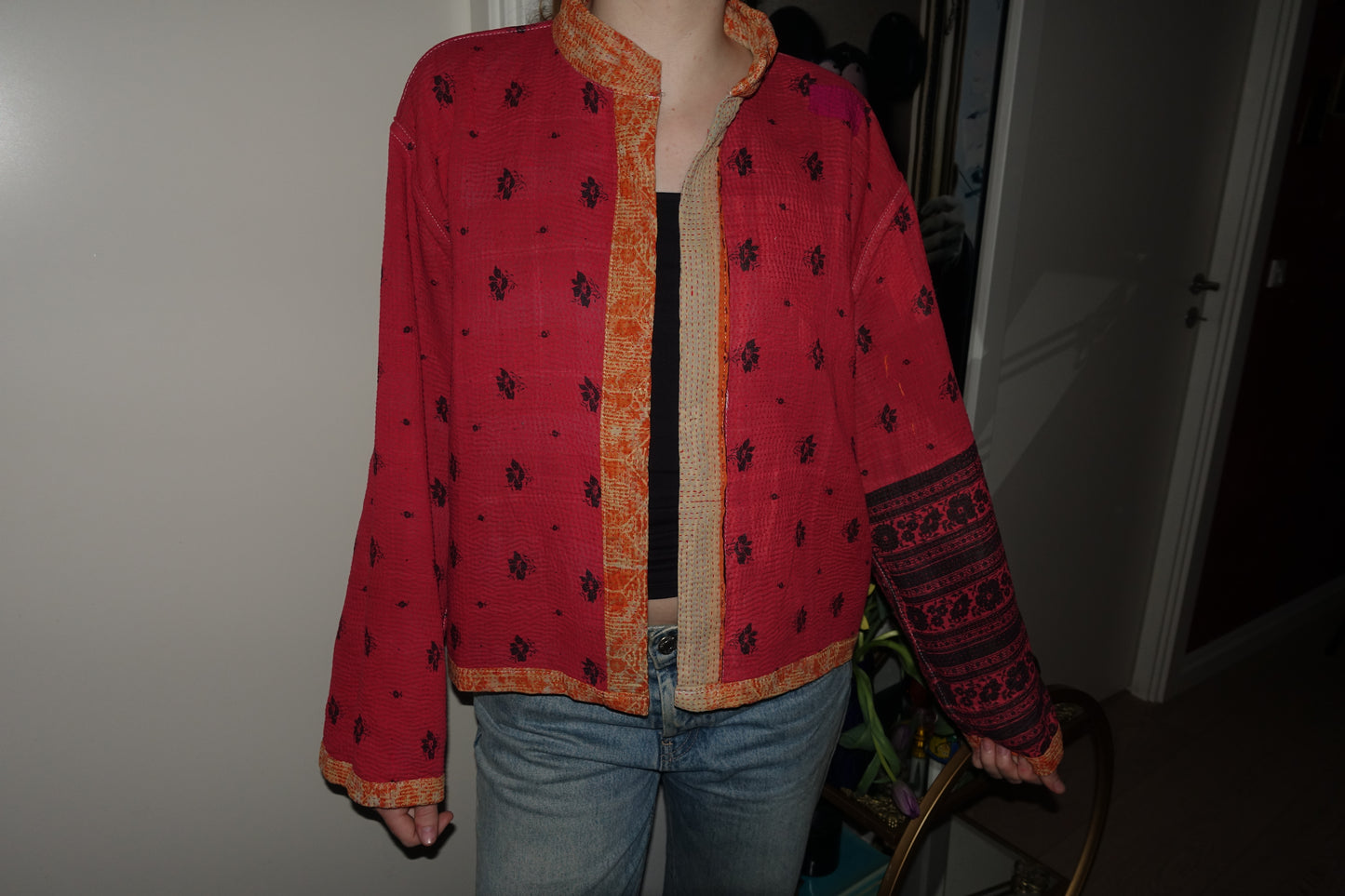 Kantha Quilted Reversible Jacket