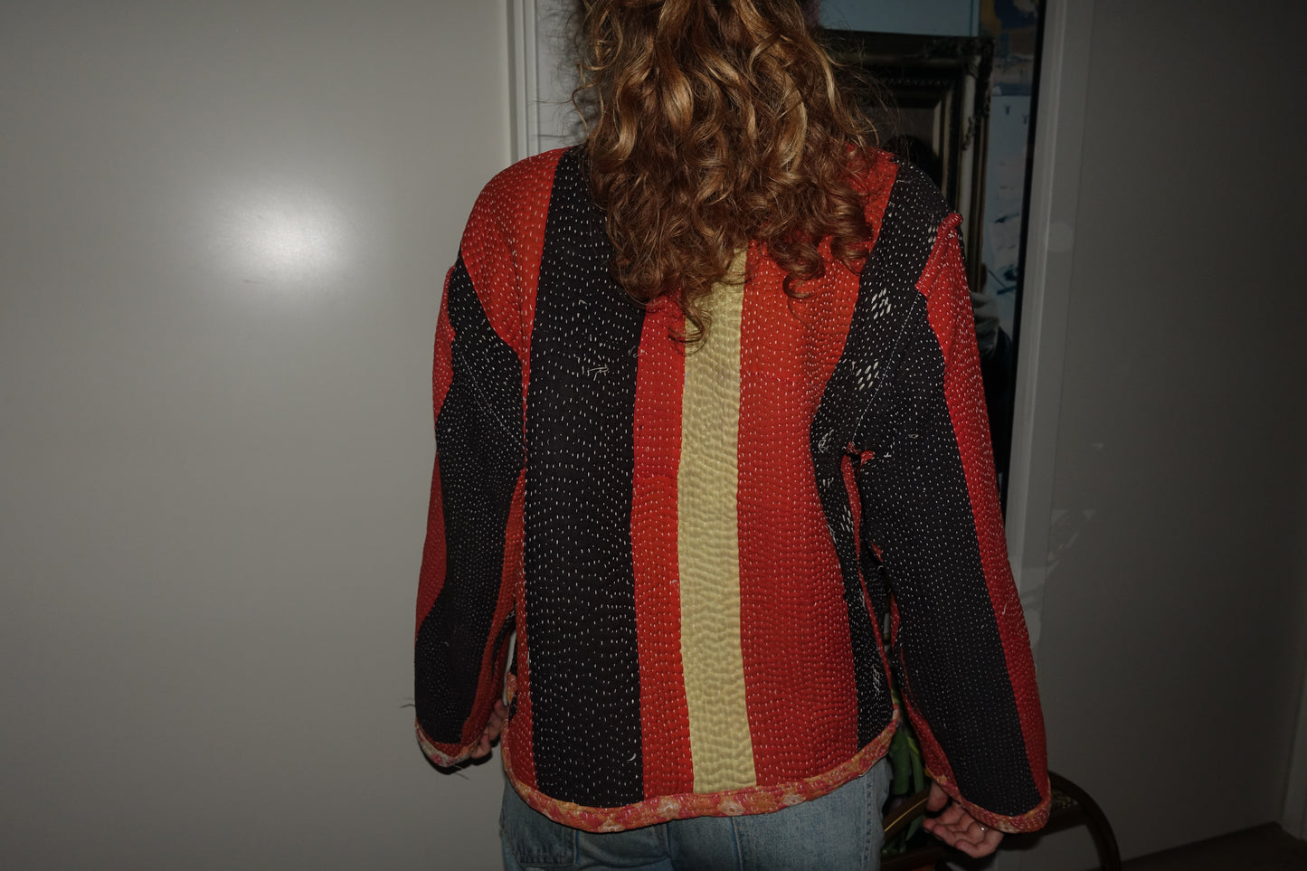 Kantha Quilted Reversible Jacket