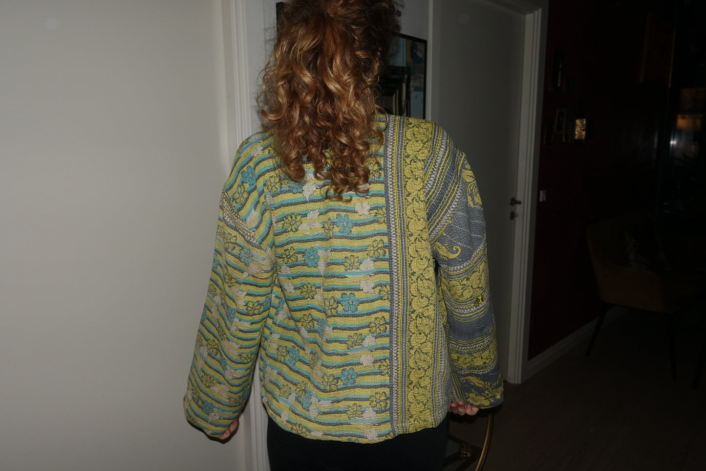 Kantha Quilted Reversible Jacket