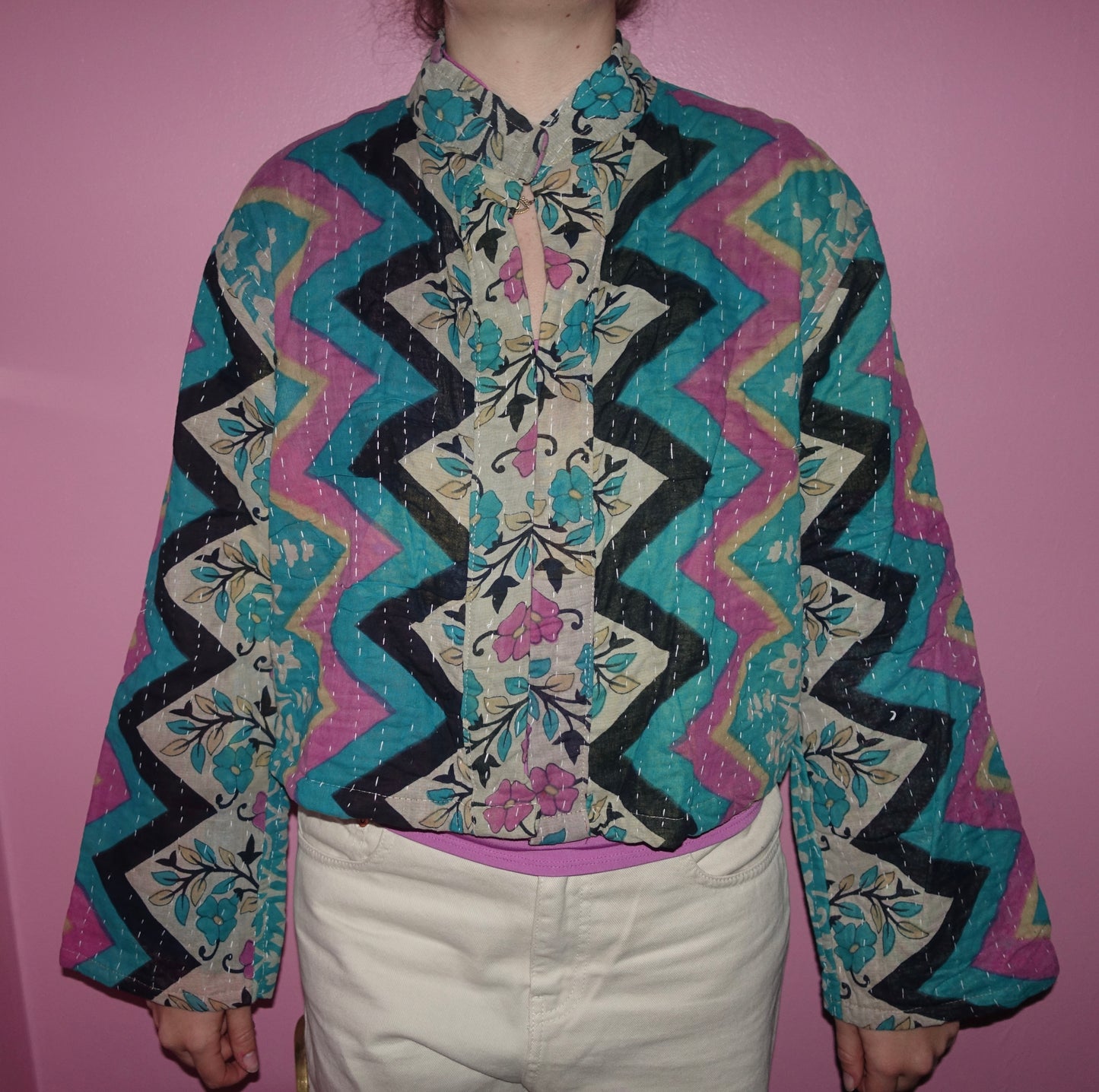 New Kantha Reversible Jacket