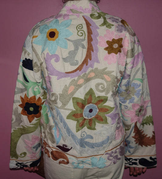 Suzani Hand Embroidered Jacket