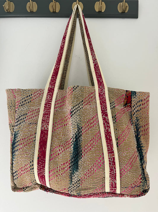 Kantha Tote Bag