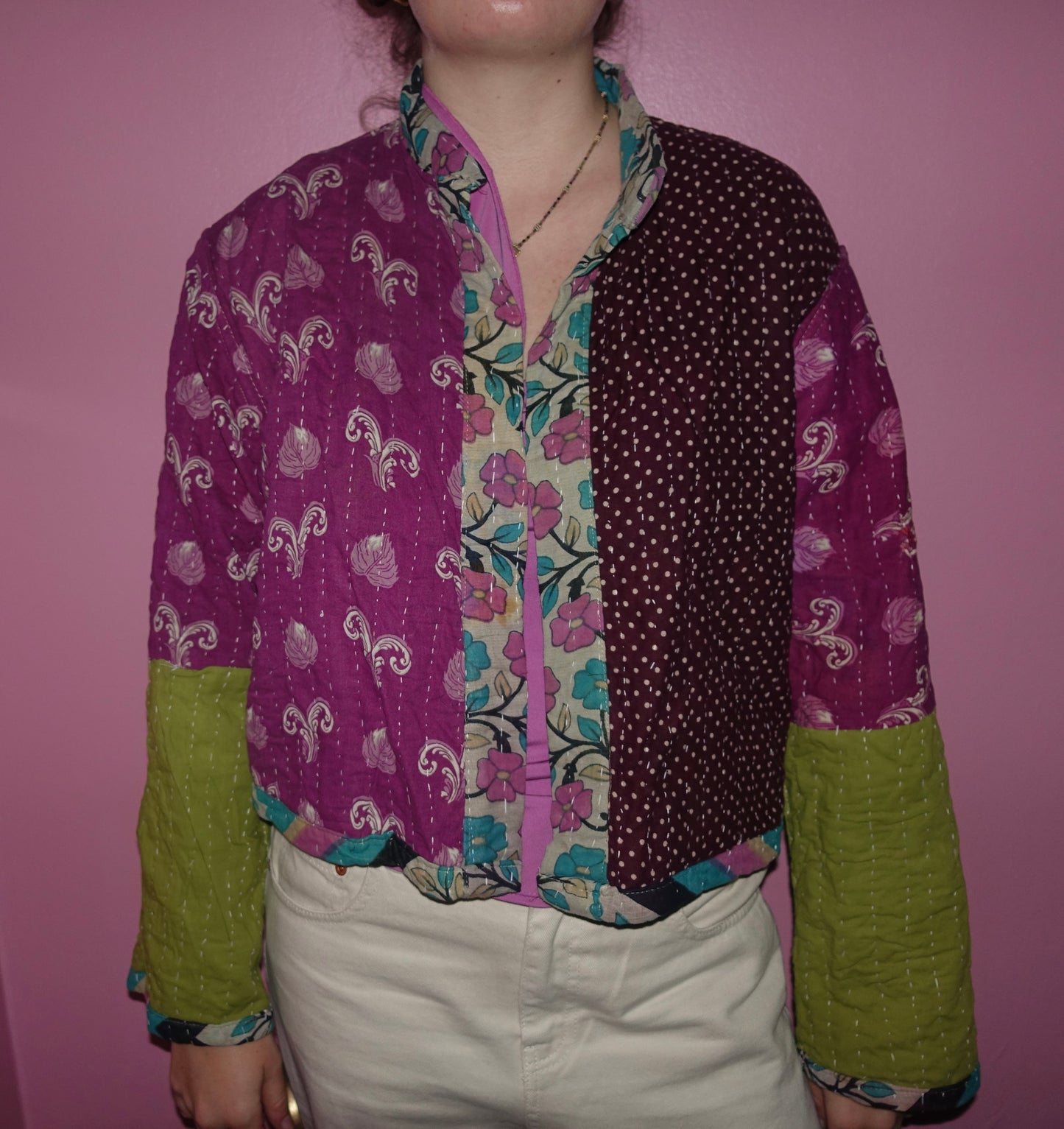 New Kantha Reversible Jacket