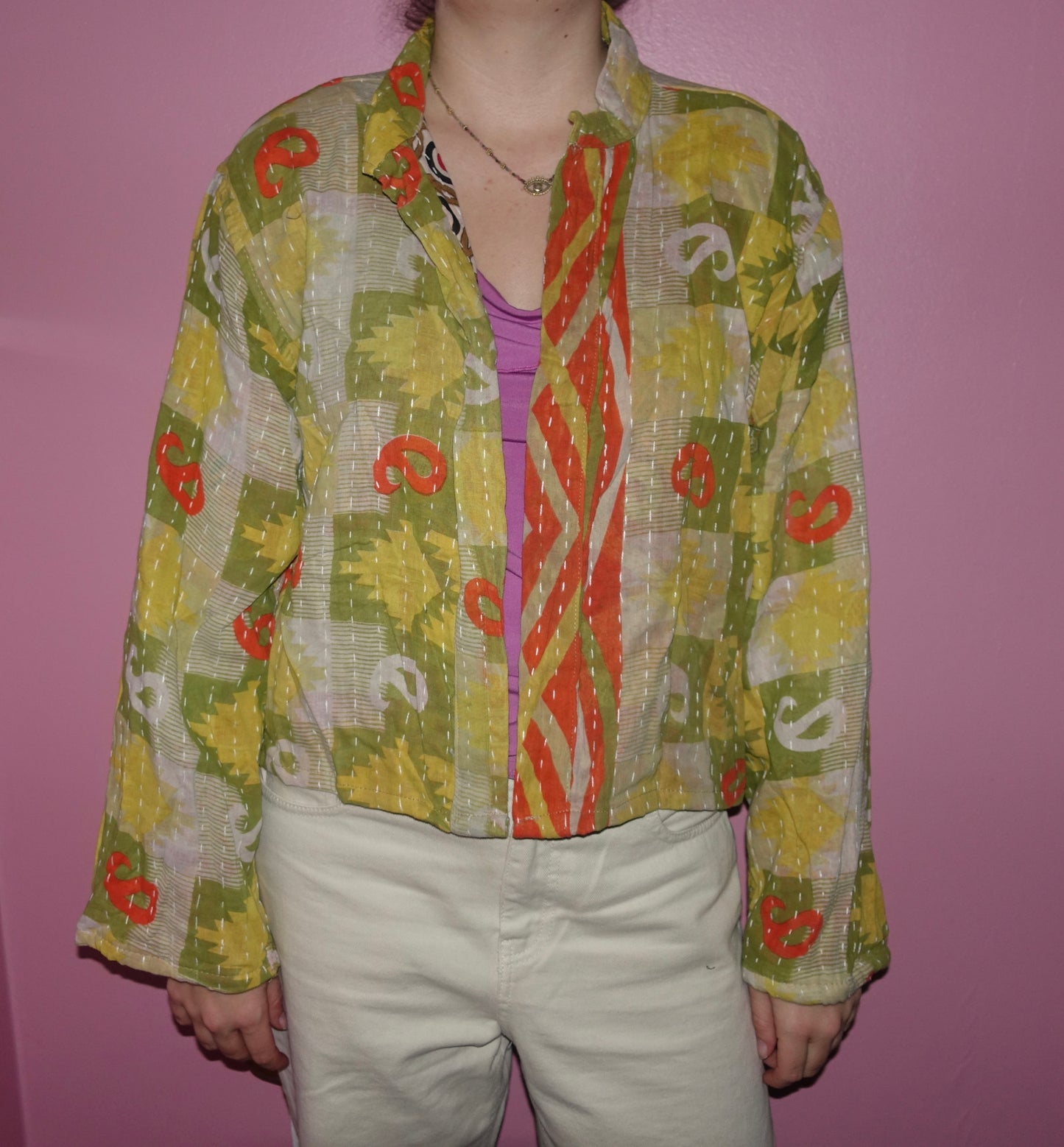 New Kantha Reversible Jacket